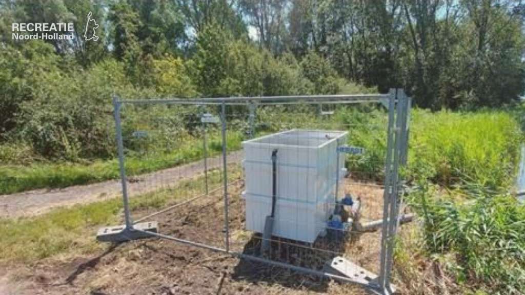 Proefopstelling waterzuivering door ijzerzand Proefopstelling waterzuivering door ijzerzand