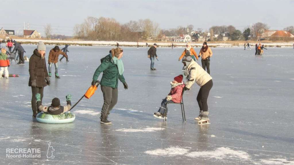 Schaatsen in Spaarnwoude Park Schaatsen in Spaarnwoude Park
